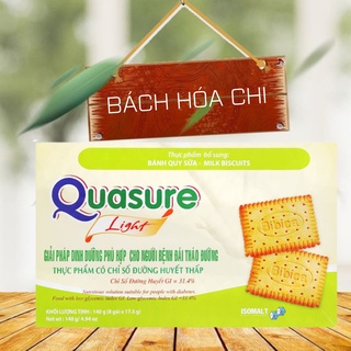 Bánh quy sữa cho người tiểu đường Quasure Light hộp 140g