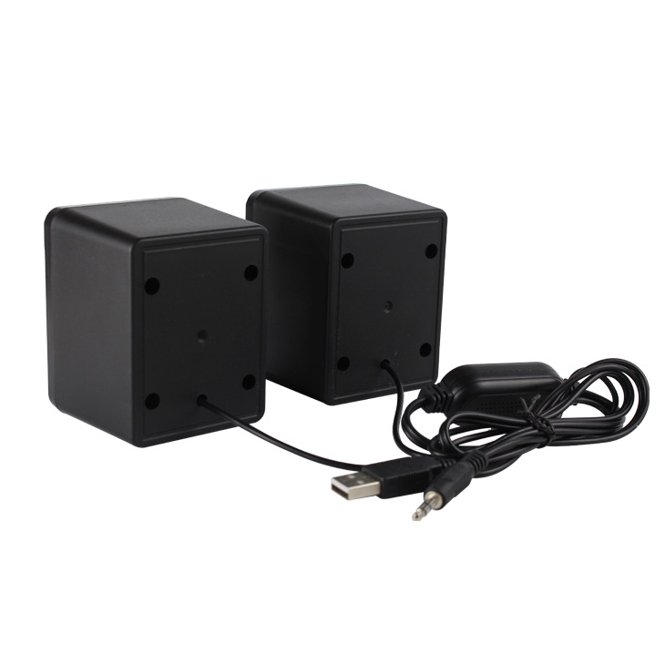 Loa vi tính 2.0 mini Kisonli L-1040 led RGB - hồng siêu kute (hồng) Nhất Tín Computer