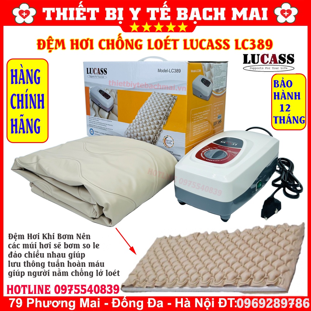 Đệm hơi,đệm chống loét Lucass LC 389