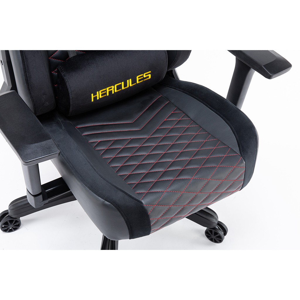 [Mã EDRAVDC01 giảm 200k]Ghế gaming E-DRA Hercules EGC203 V2 Black - Ghế game tốt - Chất liệu da PU và Foam cao cấp - Bảo