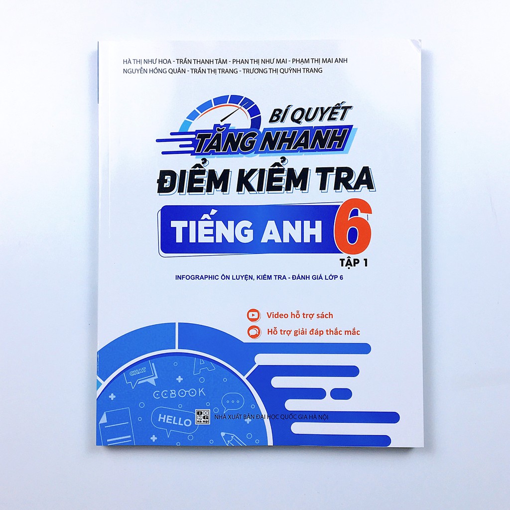 Sách Bí quyết tăng nhanh điểm kiểm tra Tiếng Anh 6 tập 1