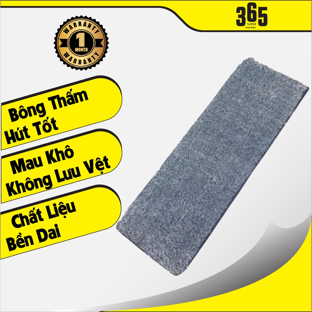 Bông lau nhà chữ nhật - bông lau nhà thay thế inochi CLBL.BH-M200