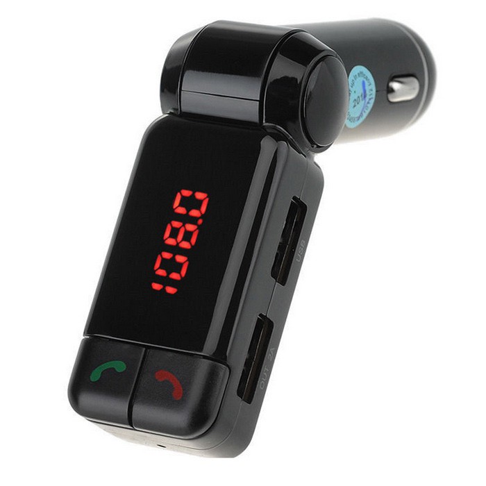 Tẩu Nghe Nhạc MP3 Bluetooth Đa Năng Kiêm Sạc Điện Thoại BC-06 Trên Ô Tô