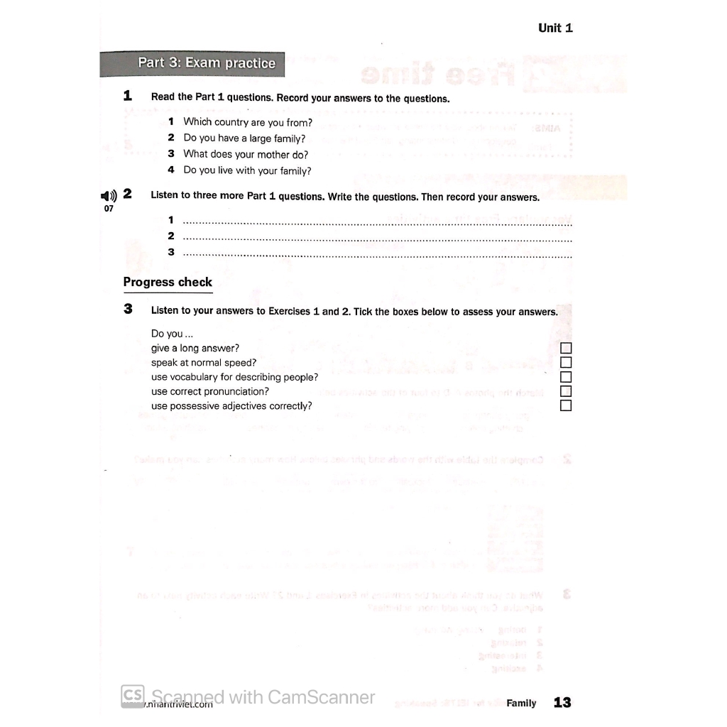 Sách - Collins Get Ready For Ielts Speaking - Pre-Intermediate A2+