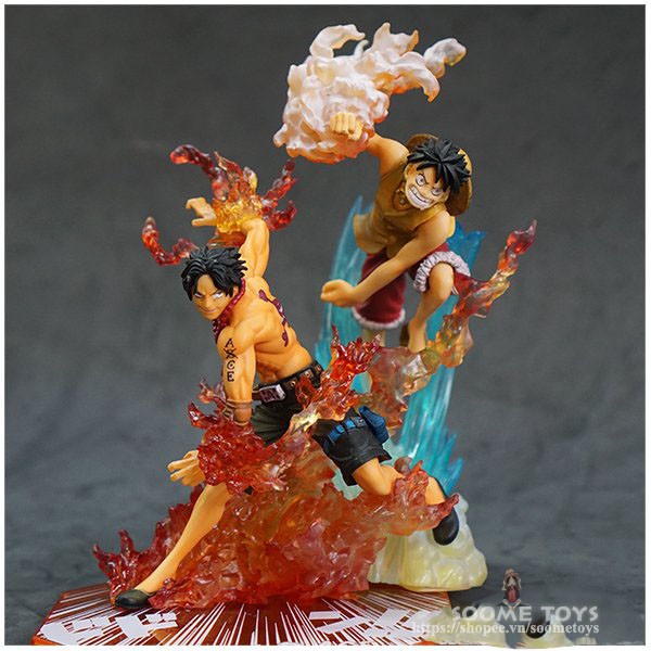 Set Mô hình Figuarts (PVC Figure) ZERO LUFFY & ACE BROTHERS BOND - ONE PIECE
