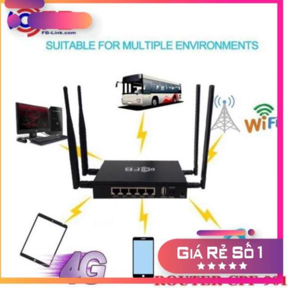 Router Router Wifi 4G LTE FB-Link CPF-901 (4 Anten - Chuyên dùng xe khách - 32 user - 5 port) | BigBuy360 - bigbuy360.vn