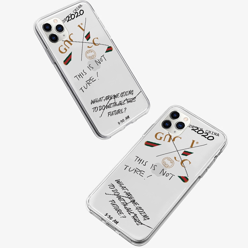 Ốp điện thoại Silicon màu trong suốt dễ thương cho iPhone/11/XSMAX/7/8Plus/6/6S/6PLUS/6SPLUS/12/12PRO/12PROMAX/12MINI | BigBuy360 - bigbuy360.vn