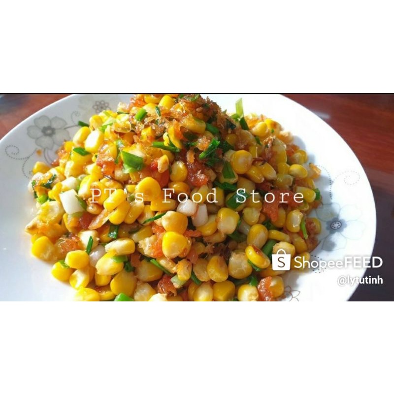 [Thái Lan] Bắp Hạt đóng hộp Danomet / Whole corn bắp lon 400gr. Ngô nguyên hạt Nấu chè, làm bánh kem, trộn salad, xào