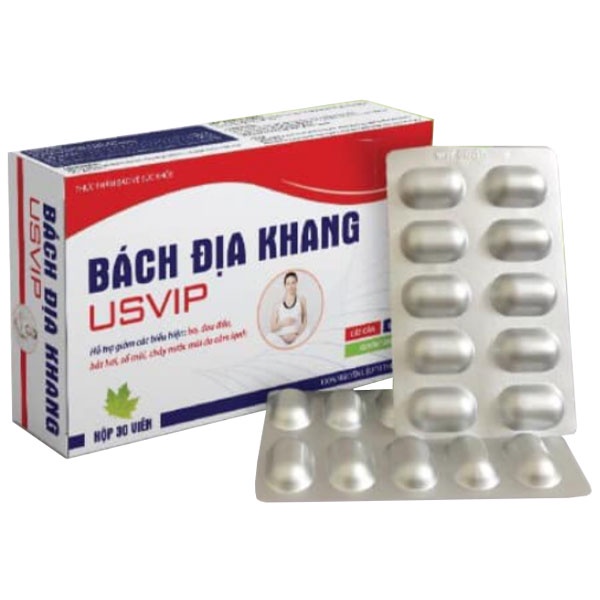 Bách Địa Khang USVIP, hỗ trợ giảm các biểu hiện đau đầu, ho, hắt hơi