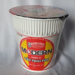 (Combo) 5 ly Mì MODERN lẩu thái tôm