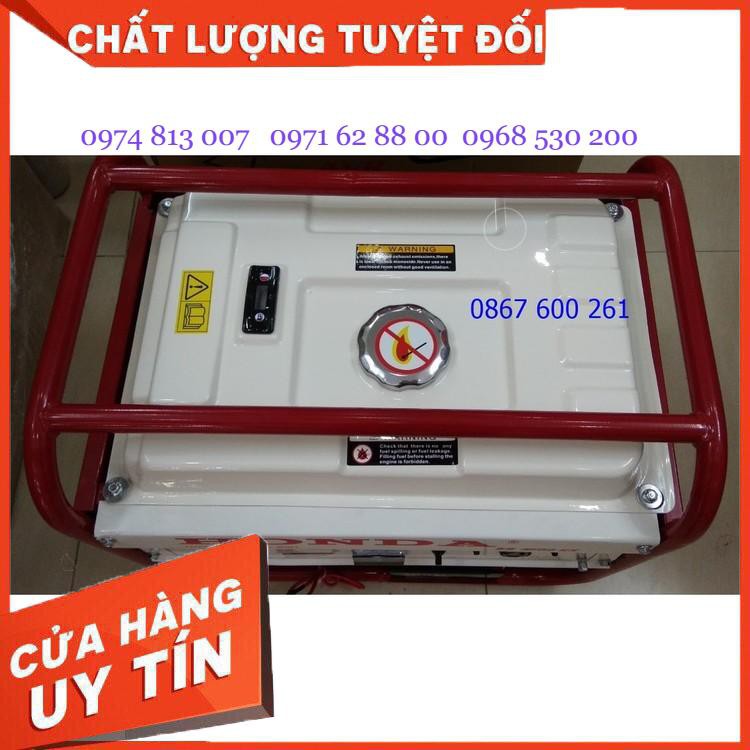 HOT! Máy Phát Điện HONDA SH4500EX chạy xăng đề nổ, công suất 3.5KW Giá cực Chất