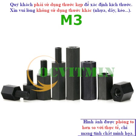 Trụ Nhựa Đực Cái , Cái Cái M3 Ốc Nhựa M3 | BigBuy360 - bigbuy360.vn