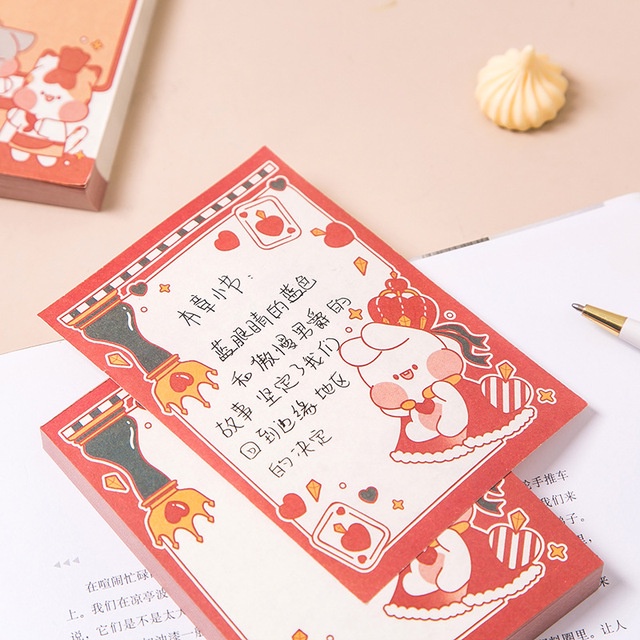 Giấy Nhớ Note Pad Thỏ Bông Giáng Sinh Merry Christmas