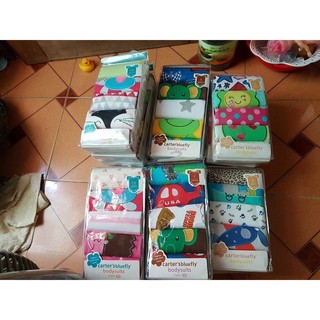Combo 5 bộ body carter cho bé