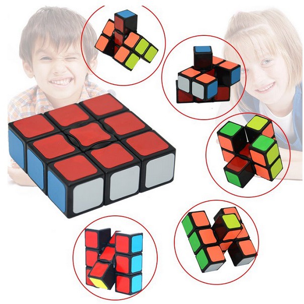 Khối Rubik 1x3 X 3 Kèm Miếng Dán Tiện Lợi 133