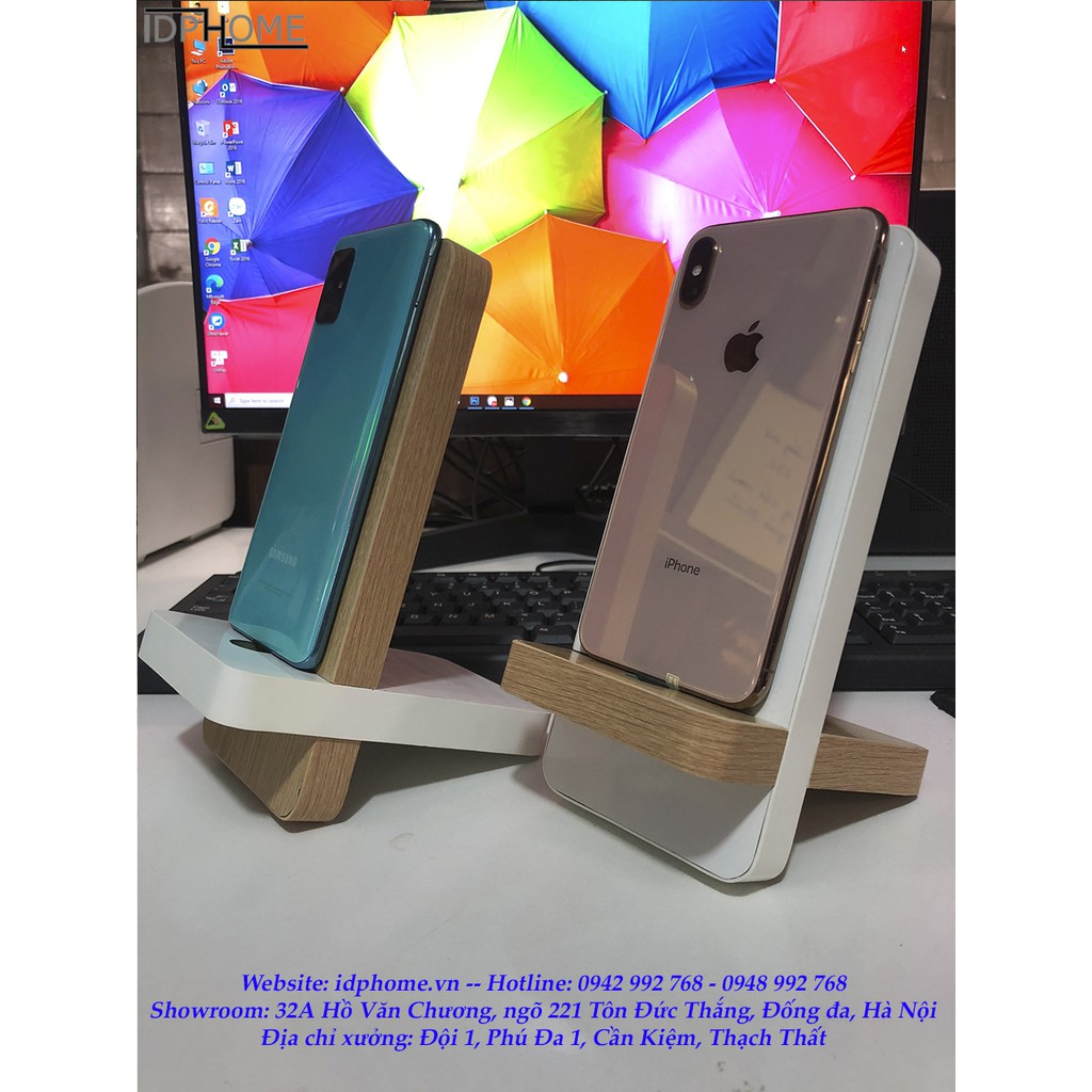 Giá kệ để điện thoại bằng gỗ SP6824 | BigBuy360 - bigbuy360.vn