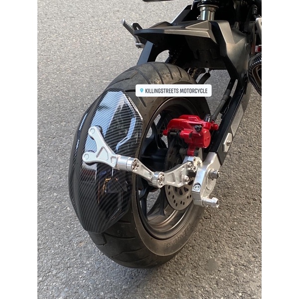 Chắn bùn CNC mẫu khác dành cho các dòng xe vành 12inh. Msx125, Ducatimini, TNT