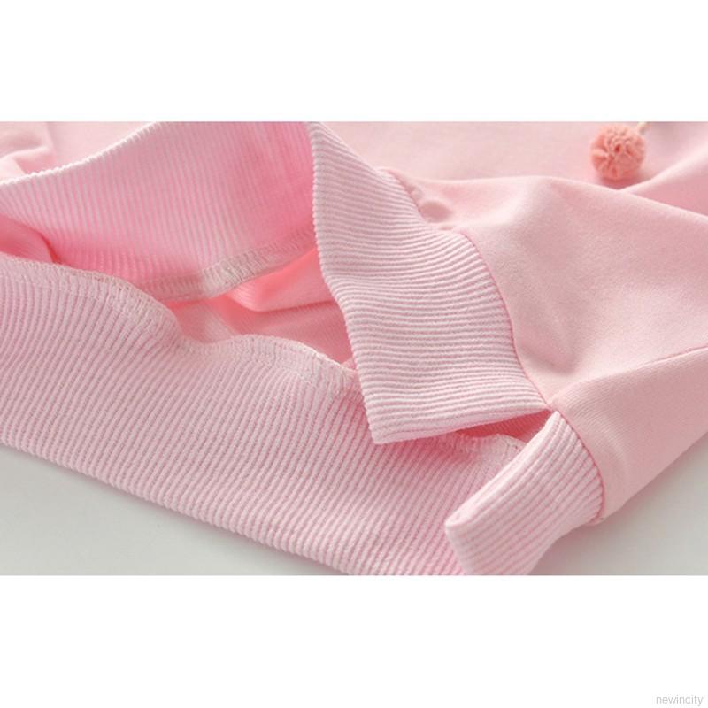 Set áo tay loe + chân váy xòe dễ thương cho bé gái