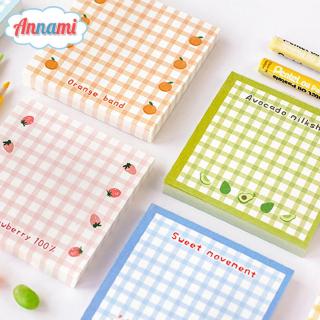Set 100 giấy ghi chú họa tiết trái cây tiện dụng dễ thương