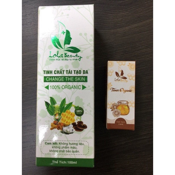 Tinh chất tai tao da loha beauty 100ml tặng toner