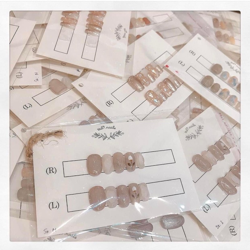 Lẻ 1 Bìa Nail Box, bìa gắn nailbox làm nail