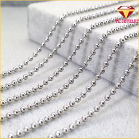 DÂY CHUYỀN BI INOX CỰC ĐẸP DN091- Ball Chain ( titanium ,  inox cao cấp )