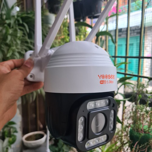 CAMERA YOOSEE PTZ 4 RÂU 14 LED XOAY 360 ĐỘ - CHỐNG NƯỚC - QUAY ĐÊM CÓ MÀU - HÌNH ẢNH RÕ NÉT