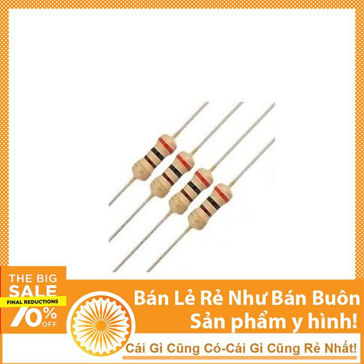 Combo 100 Loại Trở Cắm 0.25w Giá Rẻ-Linh Kiện Điện Tử TuHu