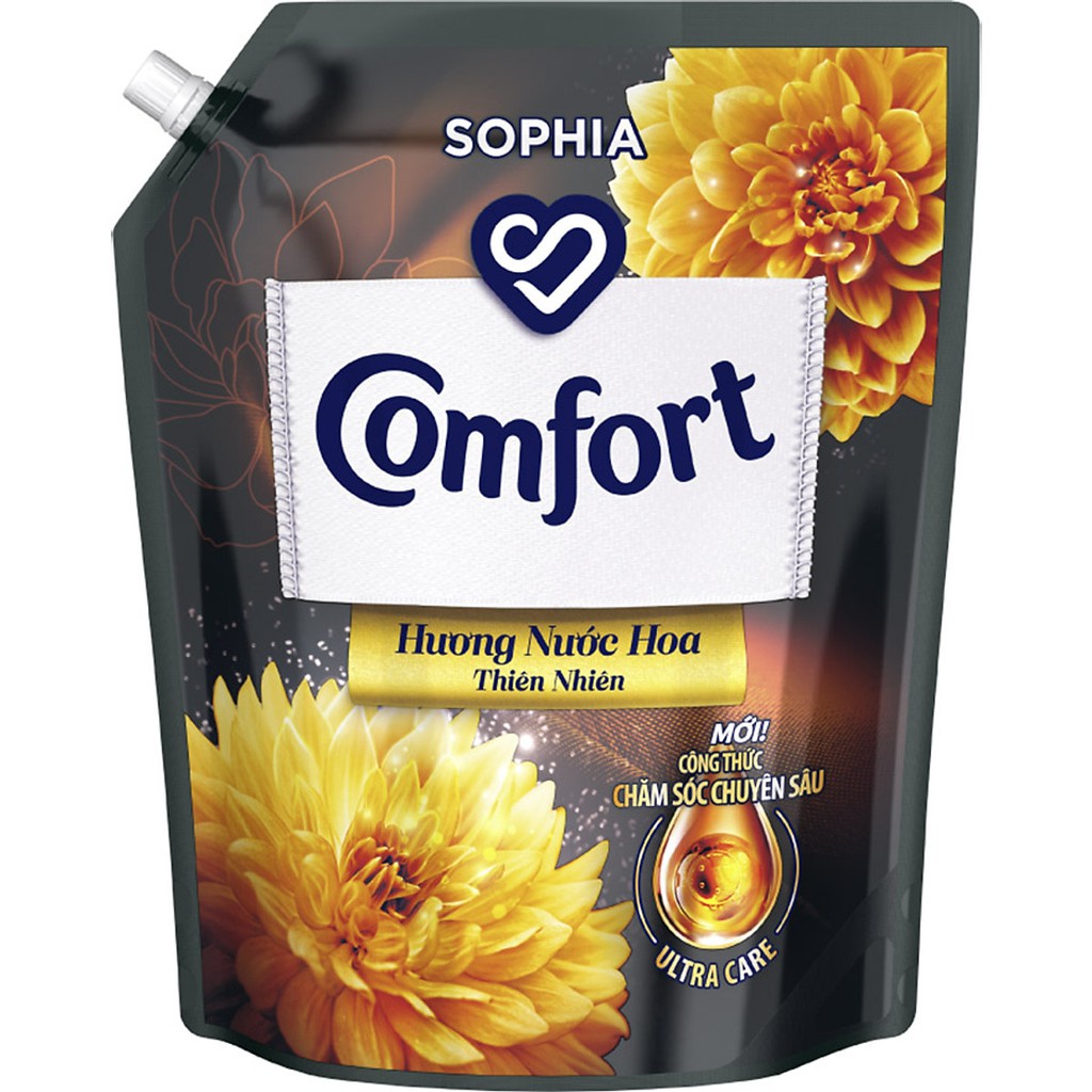 Nước xả vải Comfort Nước hoa Sophia túi khổng lồ 3.8L MỚI