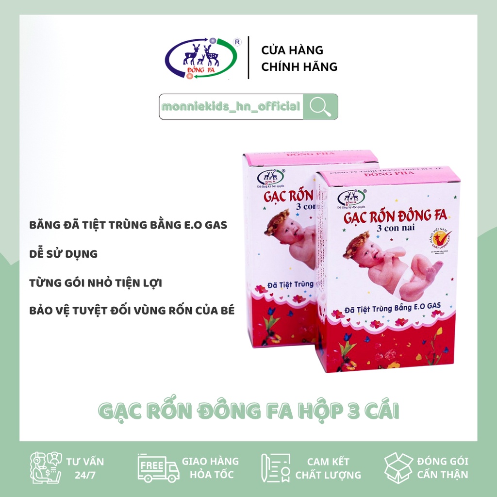 GẠC RỐN ĐÔNG FA (HỘP 3C)