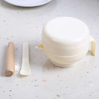 Bộ chế biến ăn dặm kiểu nhật 7 dụng cụ cho bé - Dụng cụ nghiền, giã, ép trái cây, vắt cam cho bé - 2X MART