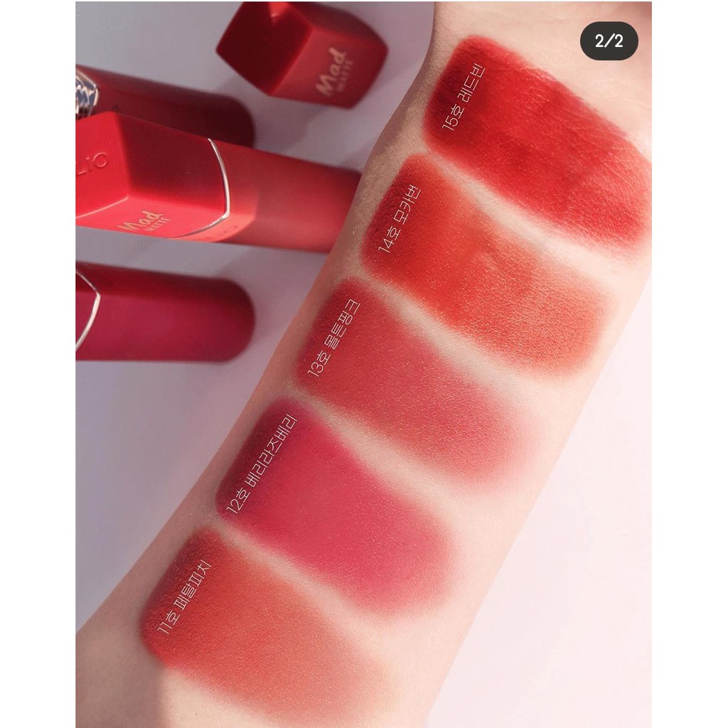 Son thỏi CLIO MAD MATTE STAIN LIPS