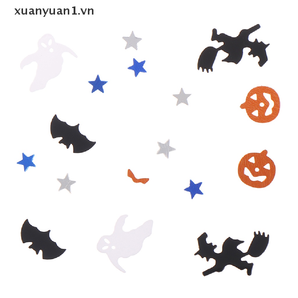 Túi 15g Hoa Giấy Hình Bí Ngô Dơi Trang Trí Halloween