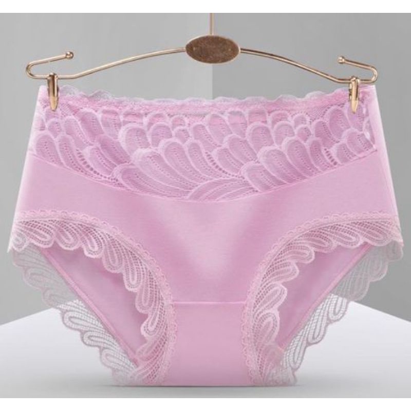 Sỉ 10 Quần lót ren kháng khuẩn cạp cao gen bụng | BigBuy360 - bigbuy360.vn