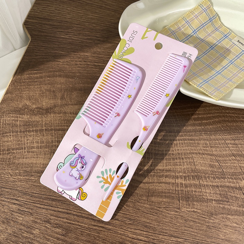 Lược Chải Tóc Dài Chống Tĩnh Điện Hình Động Vật Hoạt Hình Phong Cách Nhật Bản Và Hàn Quốc Cho Trẻ Em