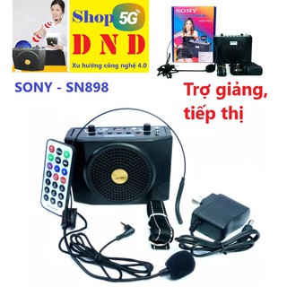 Loa trợ giảng (Máy dạy học), tiếp thị, bán hàng... SONY - SN898 (Ko bluetooth) công suất lớn, phụ kiện đầy đủ