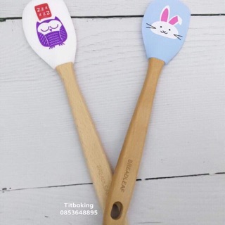 Phới silicon cán gỗ