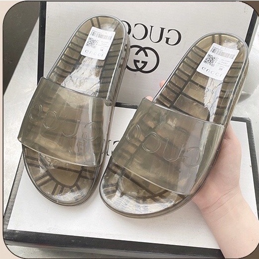 Dép Nam Trong Suốt Chất Liệu Cao Su Cao Cấp, Dép Thể Thao Nam