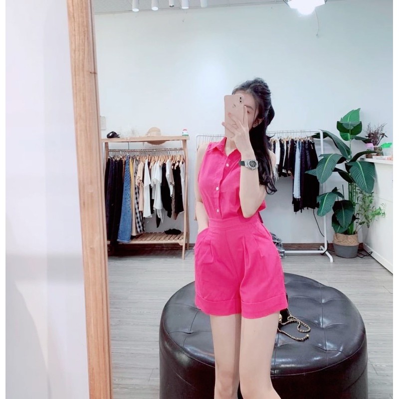 SNU273 - SET NỮ SÁT NÁCH ĐŨI XƯỚC QUẦN SOOC