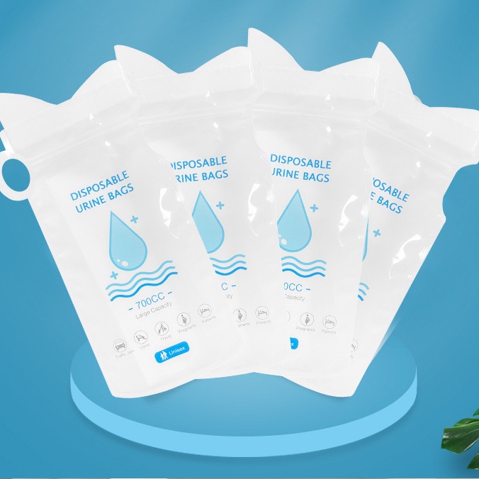 Túi Đi Vệ Sinh Khẩn Cấp Di Động 700Ml chống tràn, khử mùi - dùng cho nam nữ, trẻ em, phụ nữ mang thai, lái xe ô tô