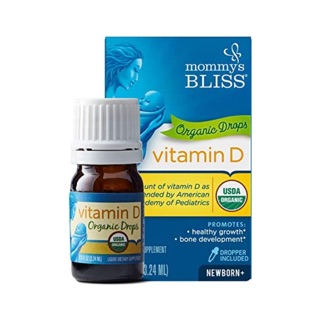 Vitamin D Organic Drops Mommy Mỹ – 3.24ml (Từ 0 -1 tuổi)