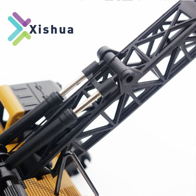 RU Static  Model Of HuiNa 1720 1:50 Full Alloy Crawler Crane control excavator toy controller forklift toys Mini Car