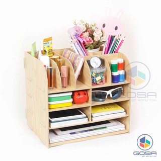 Kệ Gỗ Để Bàn Đa Năng Chính Hãng GOSA AO104