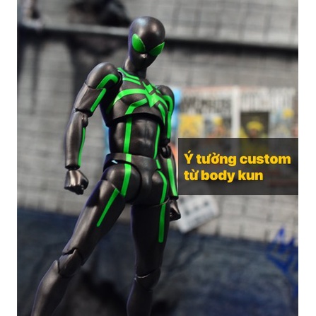 Mô hình Anime body kun shf, body chan shf cao 15cm