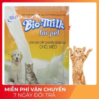 SỮA BỘT CAO CẤP DÙNG CHO CHÓ MÈO BIO MILK 100GR