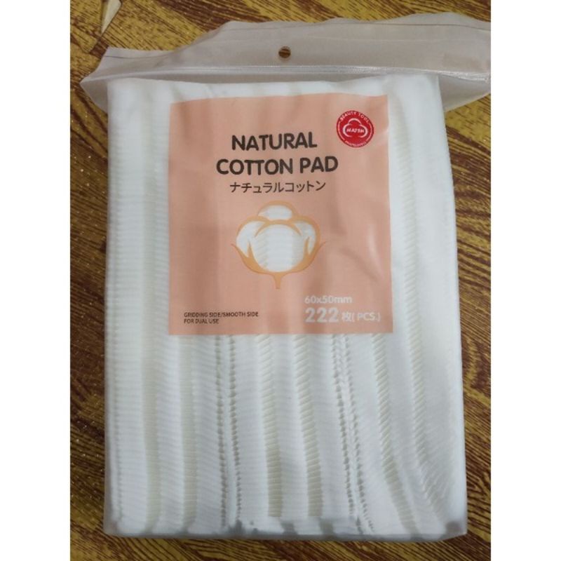 Bông Tẩy Trang 3 Lớp Cotton Pad Túi zíp 222 Miếng Loại mới 2022