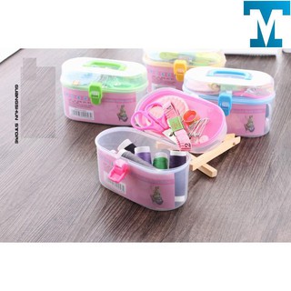 Bộ kim chỉ may vá đa năng kèm hộp đựng