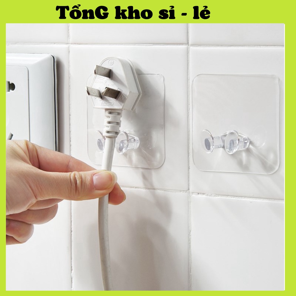 ComBo 10 Móc Dán Tường Kẹp Giữ Dây Điện, Kê Sạc Điện Thoại 88092 TỔNG KHO SỈ VP88