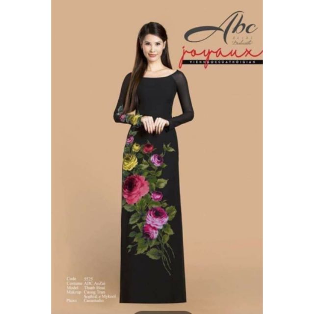 Vải áo dài Voan ABC