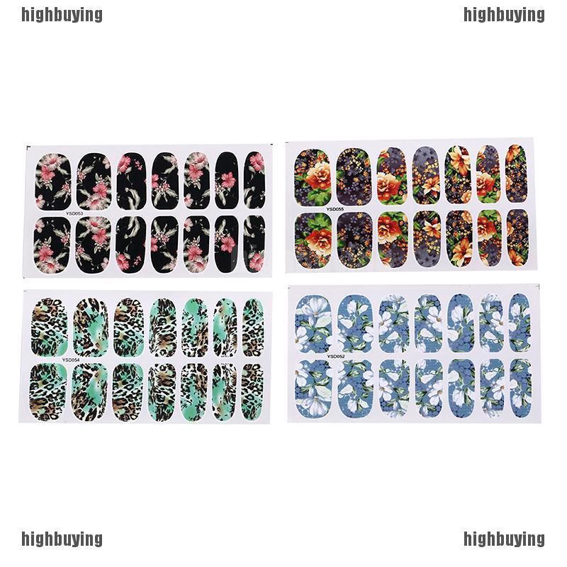 1 Tờ sticker Dán Móng Nghệ Thuật